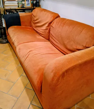 Regalo Divano letto Poltrone e Sofà Arancione