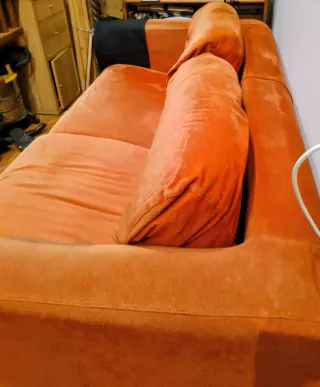 Regalo Divano letto Poltrone e Sofà Arancione