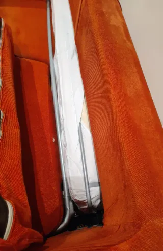 Regalo Divano letto Poltrone e Sofà Arancione