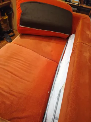 Regalo Divano letto Poltrone e Sofà Arancione