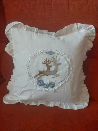 Conjunto 2 Cojines Decorativos Ciervos