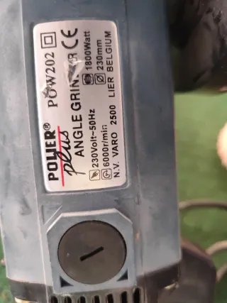 Amoladora Angular Power Plus