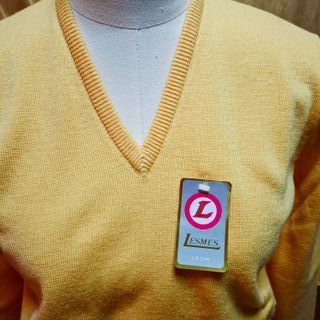 Jersey fino Lesmes amarillo talla L