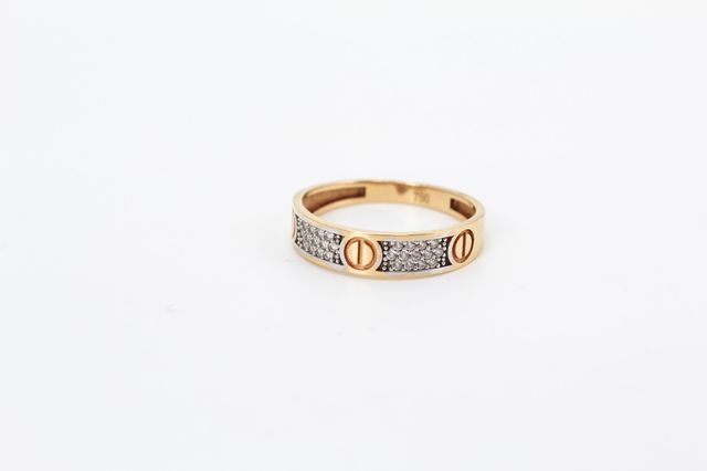 Anillo De Oro De 18K.. Ref: 044-01-01193