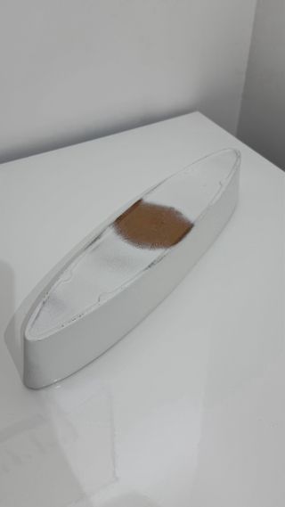 Vassoio bianco in ceramica