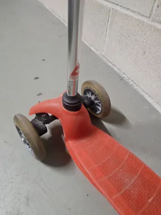 Patinete 3 Ruedas Mini Micro Rojo