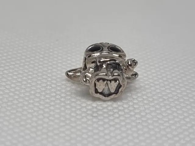 Mini Yoda Charm Plata