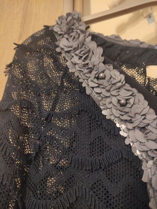 Vestido H.I.S Azul Marino Talla M