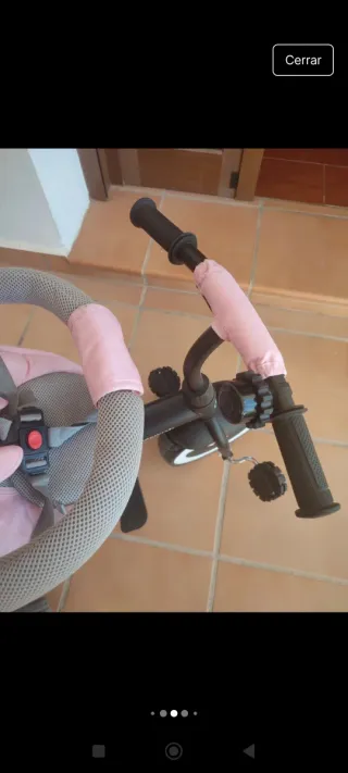 Triciclo evolutivo rosa