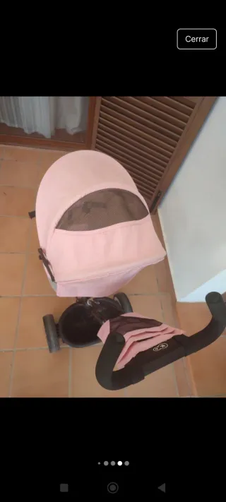 Triciclo evolutivo rosa