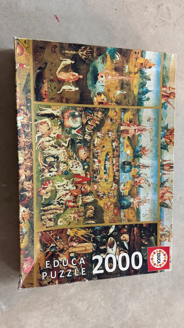 Puzzle Educa 2000 piezas El Jardín de las Delicias