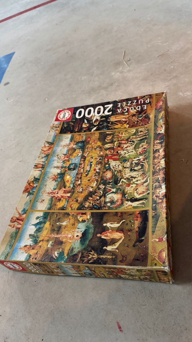 Puzzle Educa 2000 piezas El Jardín de las Delicias