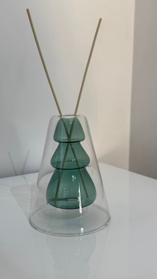 Diffusore Ambiente Vetro Natale Teal