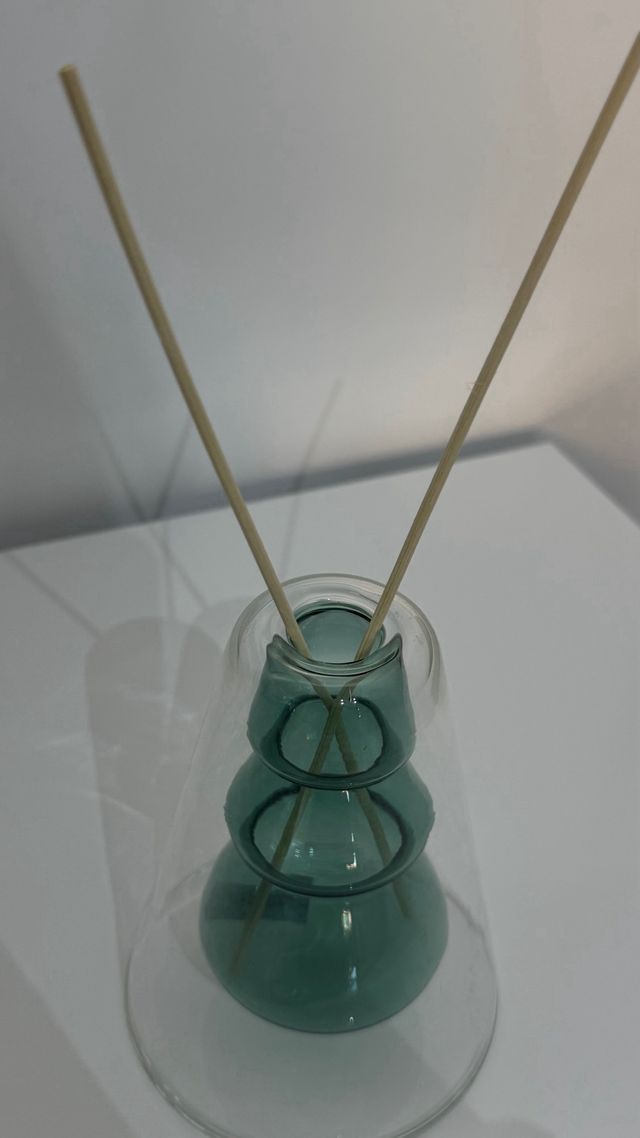 Diffusore Ambiente Vetro Natale Teal