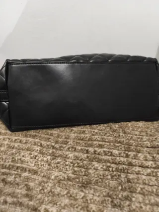 Bolso Love Moschino Negro Acolchado