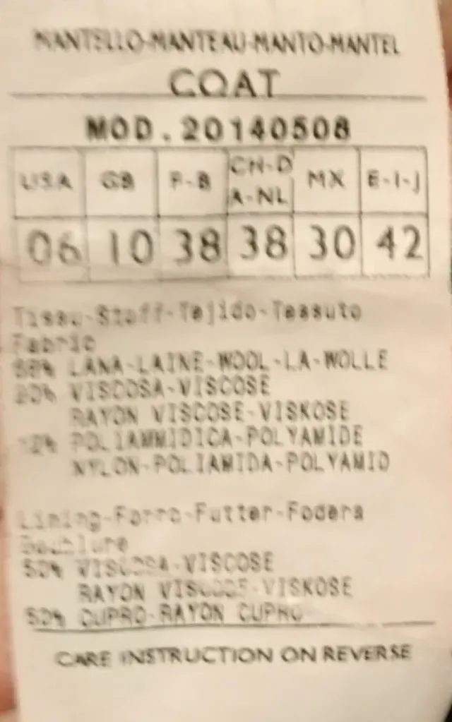 Cappotto nero Pennyblack