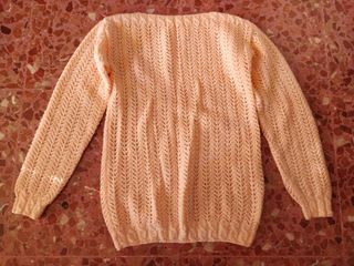 Jersey de punto rosa