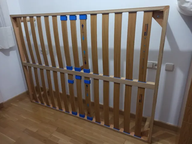 Colchón y somier flex 190x135 casi a estrenar