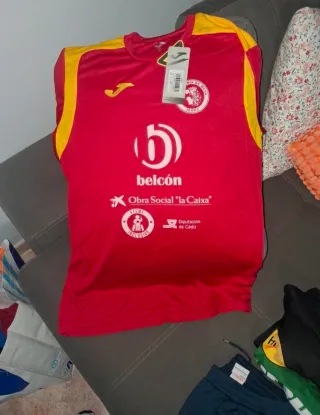 Camiseta entrenamiento tenis mesa Joma Talla L