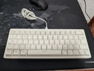 Mars Gaming MKMINIPRO Teclado Mecánico Blanco
