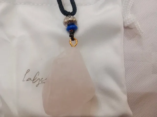 Colgante Cuarzo Rosa