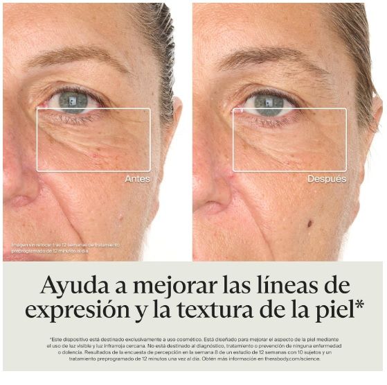 Máscara LED Therabody Cuidado Facial
