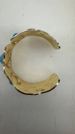 Bracciale donna oro e turchese