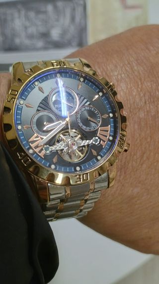 Orologio Poseidon Meccanico Crono Fasi Lunari