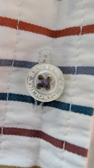 Camisa Carolina Herrera Rayas Multicolor