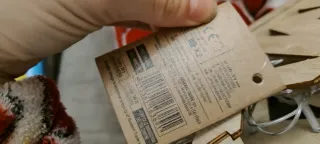 Decorazione scritta XMAS luminosa