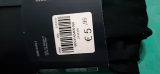 3 Paia Collant OVS 50 Denari Neri Taglia 3M