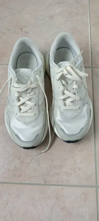 Scarpe Nike Phoenix Waffle Grigio Bianco