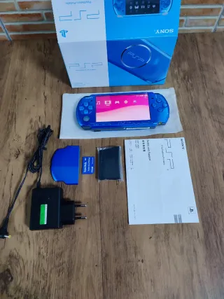 PSP Slim 3004 Azul Carnival Blue