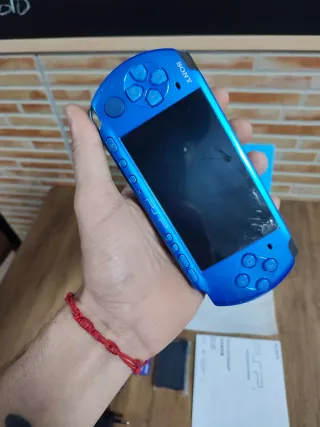 PSP Slim 3004 Azul Carnival Blue