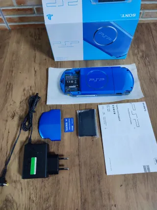 PSP Slim 3004 Azul Carnival Blue