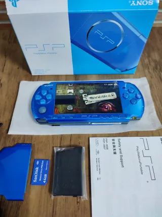 PSP Slim 3004 Azul Carnival Blue