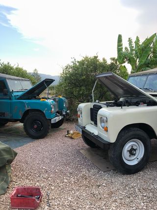 Land Rover Santana 88, serie 3 del 75. 900 Km