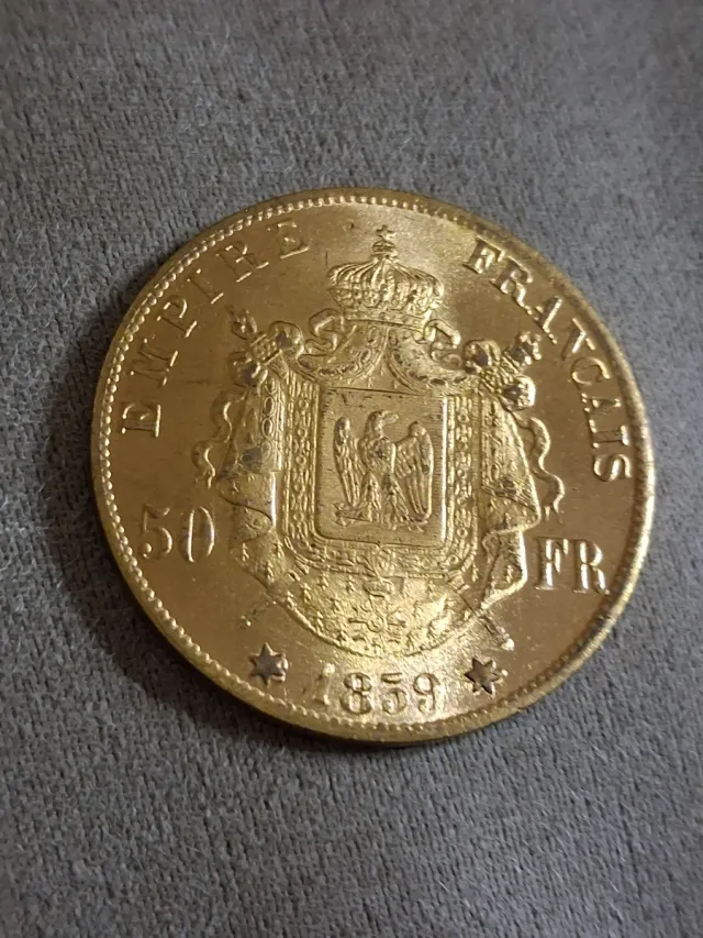 5 Franchi Napoleone III 1867 Copia