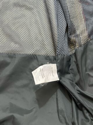 Chaqueta Columbia Impermeable Roja y Azul