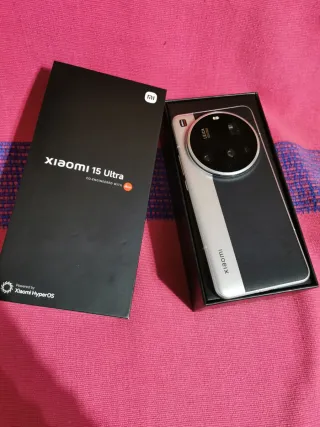 Xiaomi 15 Ultra Negro/Plateado