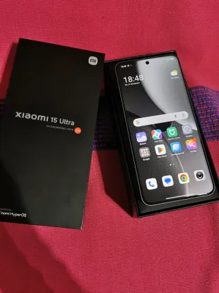 Xiaomi 15 Ultra Negro/Plateado
