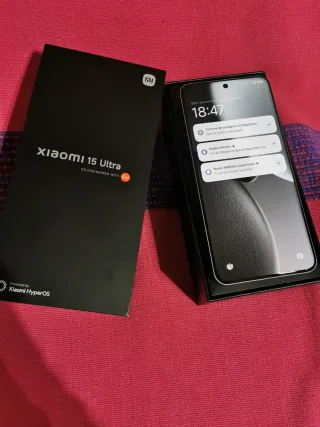 Xiaomi 15 Ultra Negro/Plateado