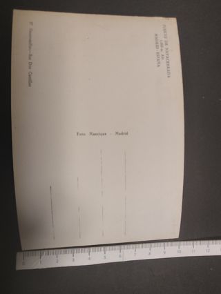 2 Postales Antiguas Navacerrada