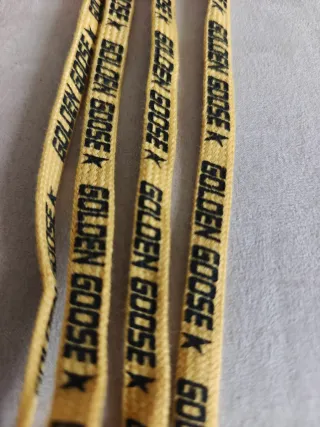 Lacci Golden Goose Giallo Nero