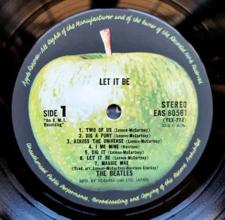 LP 1976 🇯🇵 THE BEATLES - LET IT BE