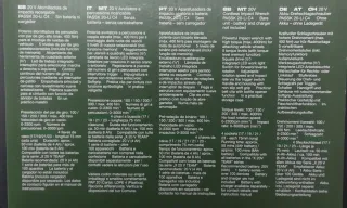 Aparafusadora impacto Parkside 20V - nova