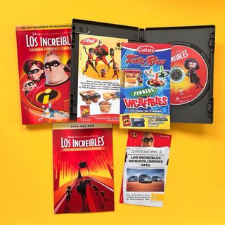 Blu-ray Los Increíbles nuevo + extras