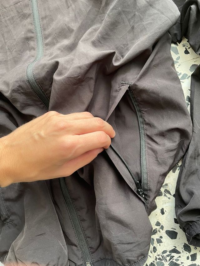 Puma Classic Black Lightweight Track Jacket Taglia L