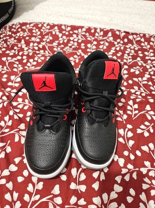 Zapatos Jordan Originales Negro/Rojo