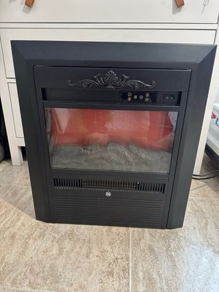 Chimenea eléctrica PARA REPARAR SIN EL MARCO